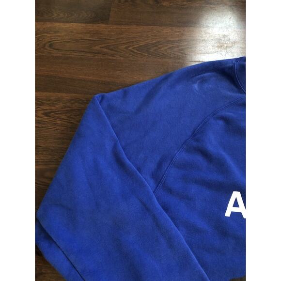 VTG NIKE Air Jordan Jumpman Pullover Mens Sz XXL Royal Blue Crewneck Butter Soft - Picture 3 of 12